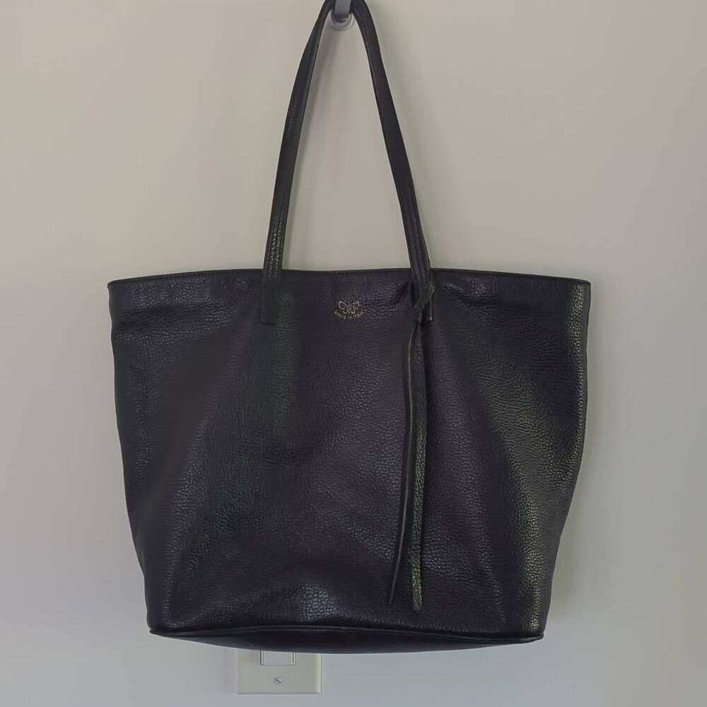 JohnnyWas Black Pebbles Leather Tote - Picture 3 of 10